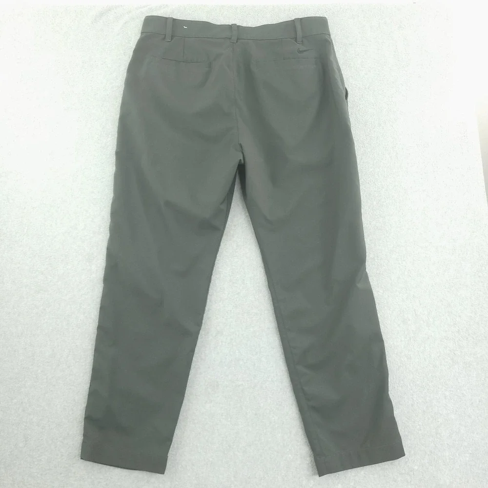 Nike Dri-FIT Pants‎ Mens 34x30 Green Stretch Golf Khakis Performance Casual